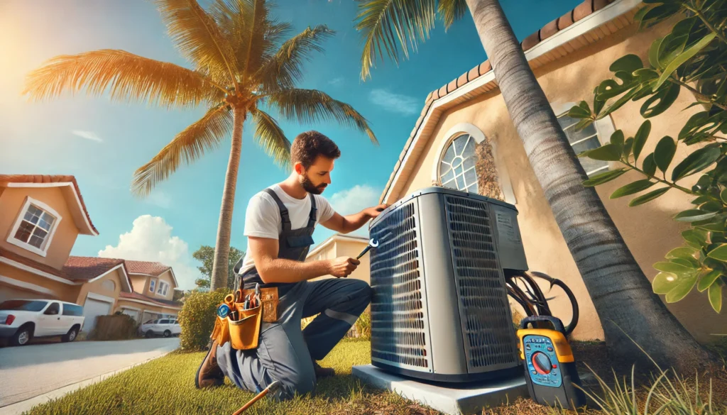 how much does ac repair cost in florida 2025
